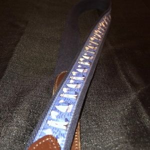 Men’s Vineyard Vines Sailboat Canvas Belt